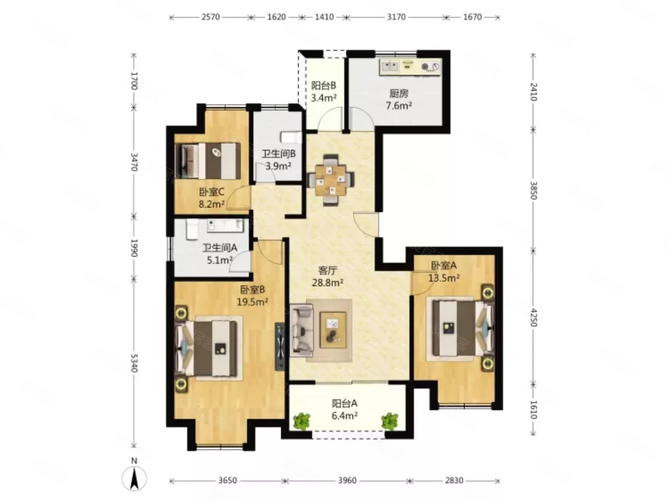 地铁沿线信达蓝爵满五年可谈急售