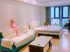 马鞍山雨山万达广场出租：万达公寓6栋 精装修 短租可押一付一59平1200元月出租房源真实图片