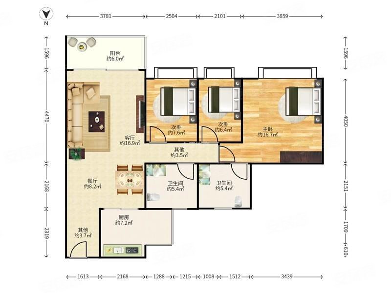 福田区委大社区 高层豪装全南户型价格实惠