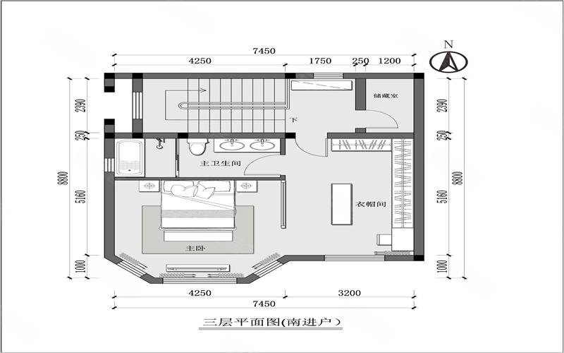 旭丽花园5室2厅6卫456.6㎡南北2200万