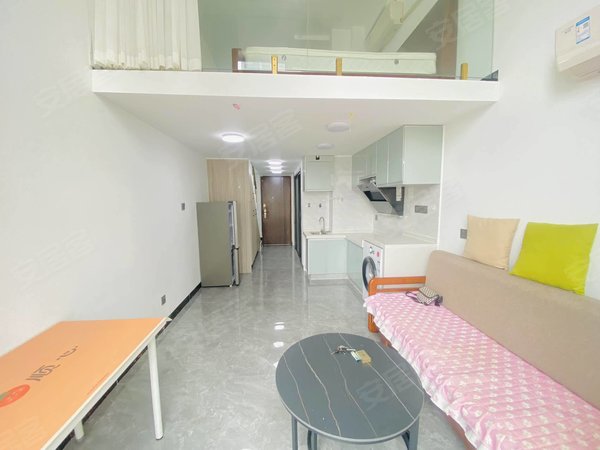 【多图】正荣悦玺(商住楼),树木岭租房,树木岭地铁口 精装复式一房 无