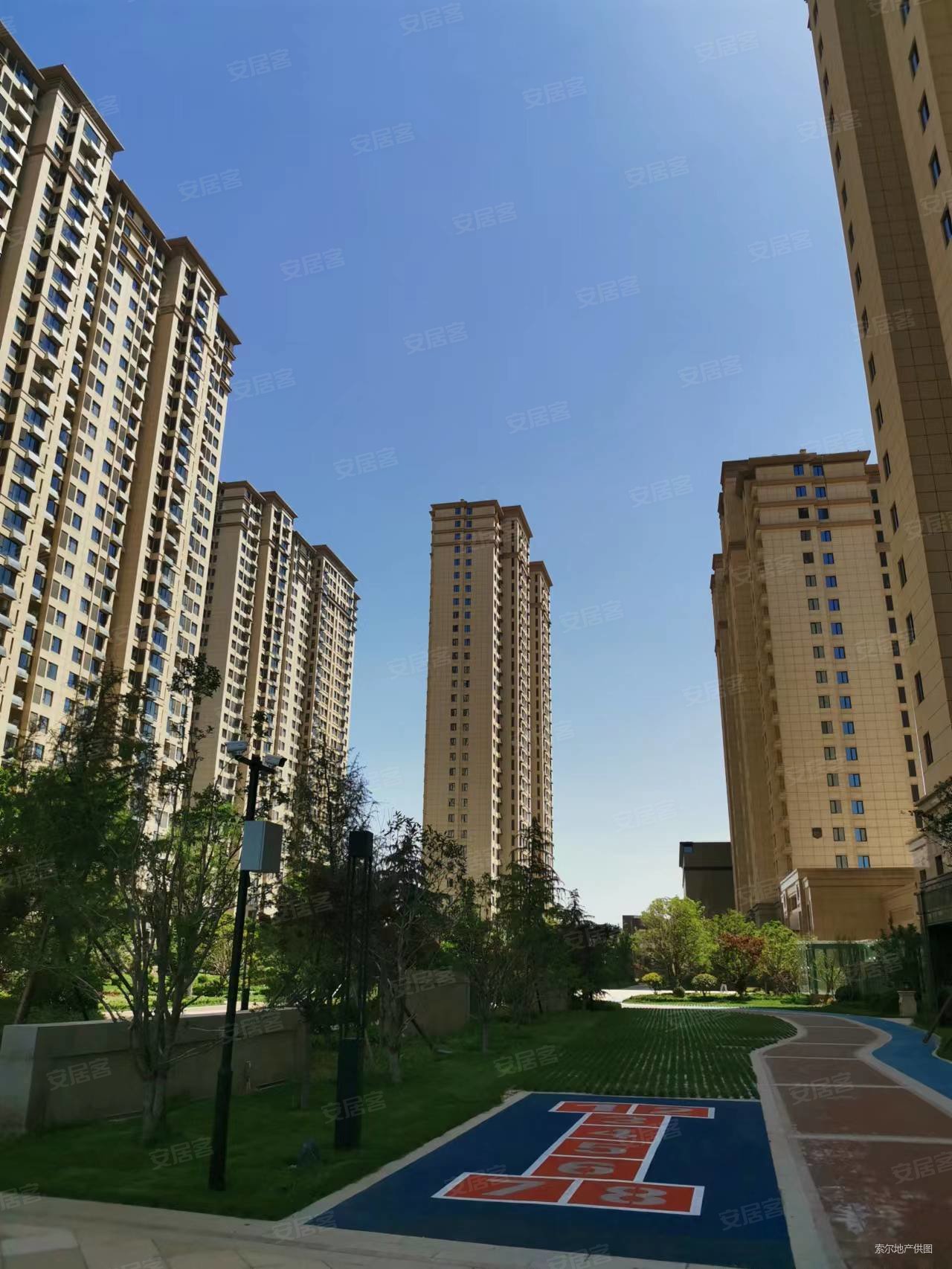 灞河边西港碧水湾南北通透