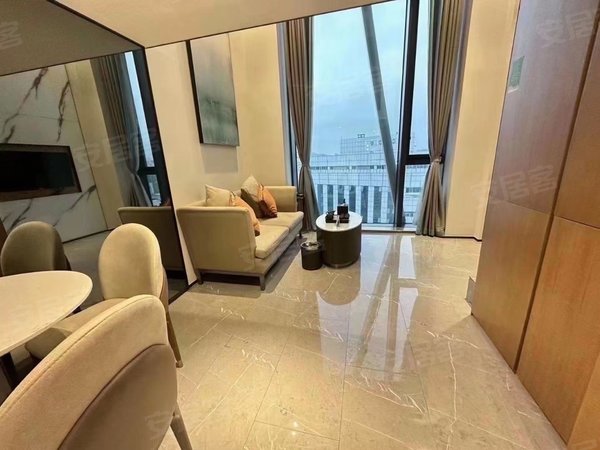 深圳罗湖人民南泰山大厦国贸人民南 泰山大厦 复式loft 精装家具齐全