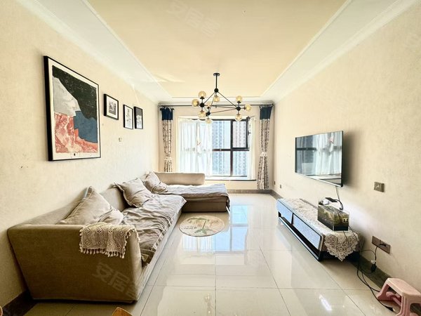 包头九原富力城富力城(EFG区)富力城 88平 温馨两居室 双阳卧 全套包暖物业 拎包入住出租房源真实图片