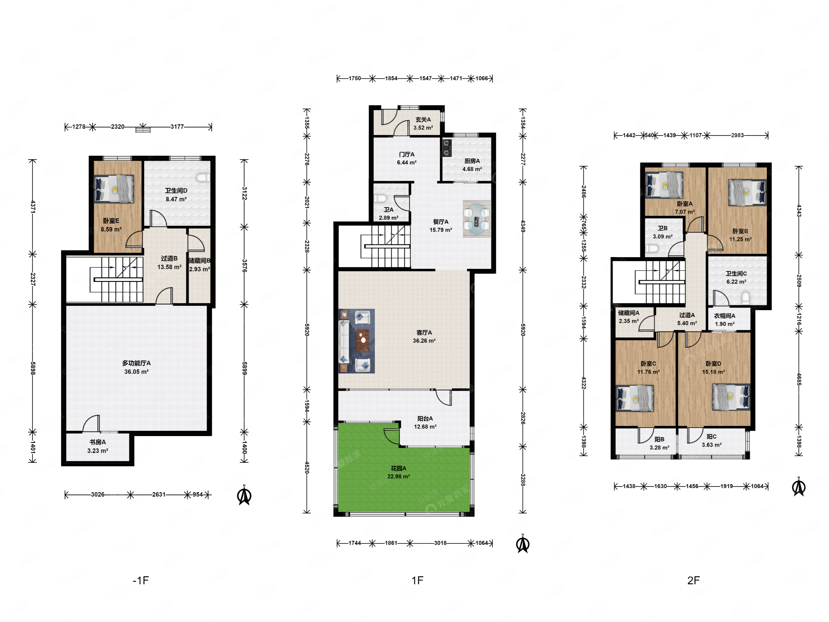 五道口 褐石 4室 2厅,褐石园二手房,3600万,7室2厅,4卫,252.