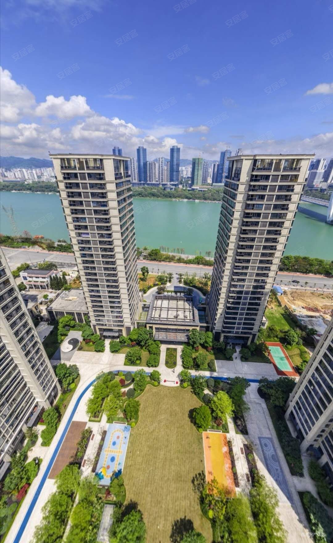 白沙路高端小区无遮挡180江景房绿城杨柳郡
