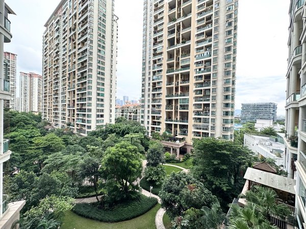 深圳宝安宝安中心区熙龙湾(一期)欢乐港湾旁 熙龙湾中空复式  看园景
