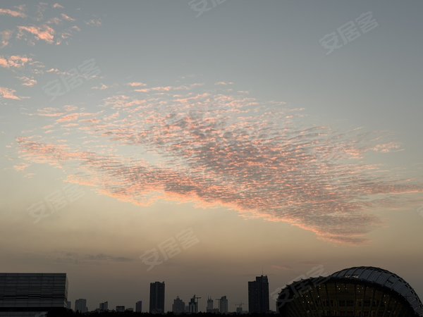 金华金东多湖富力三江都荟精品温馨一居室可看江景房租可月付民用电楼下生活设施配套齐全出租房源真实图片