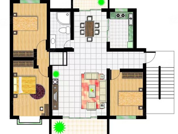 【多图】水木年华(渝北),回兴租房,回兴轻轨站房间 温馨单间可月付可