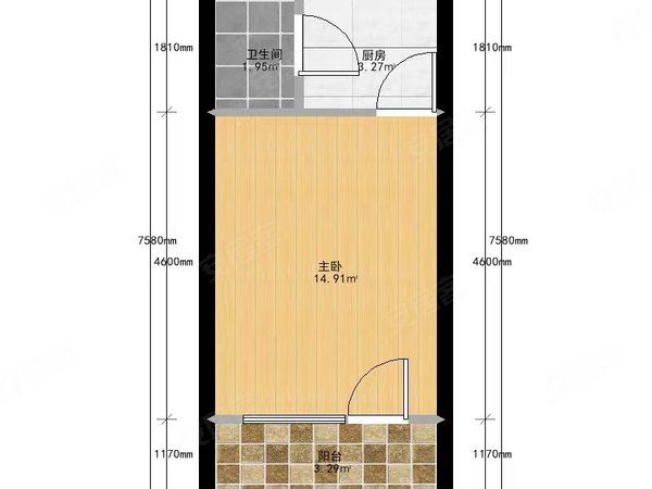 上海浦东三林博学家园6号线高青路地铁站 博学家园 精装一室 拎包入住直达世纪大道出租房源真实图片