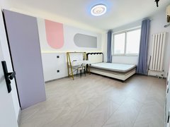 北京朝阳双井双井7号14号线国贸一站地 百环家园小区温馨主卧随时看房入住出租房源真实图片