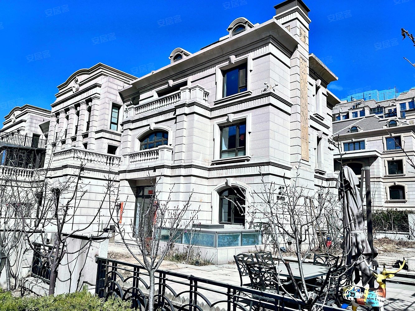 新上别墅长风东复地东山国际488平联排独栋别墅拎包入住双车库
