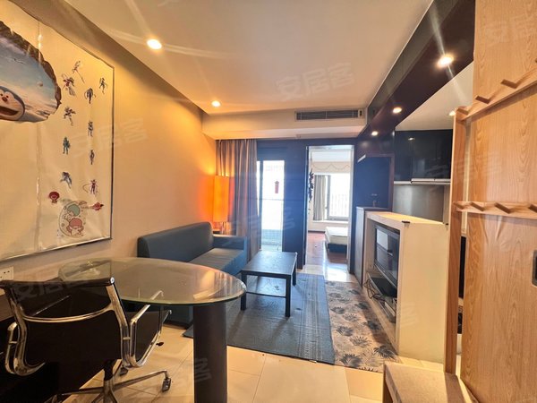 【多图】珠江新岸公寓,滨江东租房,珠江新岸公寓望广州塔一房一厅