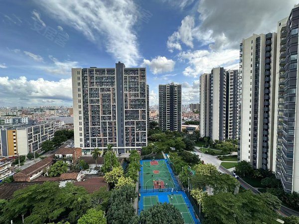 东莞寮步华南城碧桂园松湖珑悦(商住楼)碧桂园,边位户型,单间豪华装修