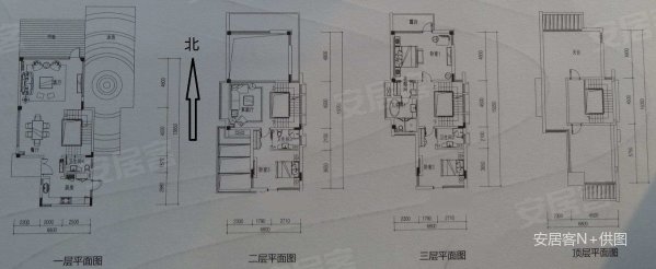 华发水郡二期(别墅)3室2厅3卫220㎡南530万