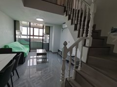 自贡贡井长征大道卓逸新天地 精装修电梯复式公寓出租 家具家电齐全拎包入住出租房源真实图片