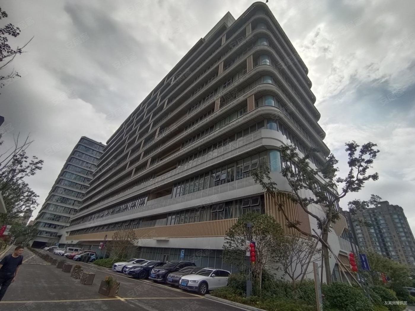 鄞州豪宅区一线江景房带然气精装3房欢乐海岸江莱5号地铁口,熙汐loft