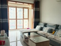 龙口西城区北马大街海岸华府电梯房 80平方米 精装两室可拎包入住900元月出租房源真实图片