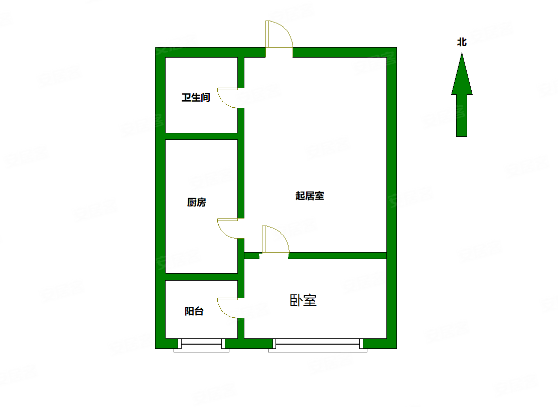 石景山五里坨京西景园南向一居室带电梯精装修靠谱急售