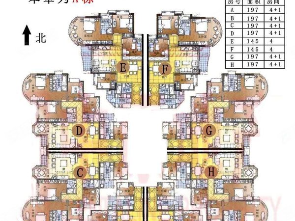广州海珠广州塔珠江帝景苑广州塔 珠江帝景苑 全新舒适装修4室2厅2卫