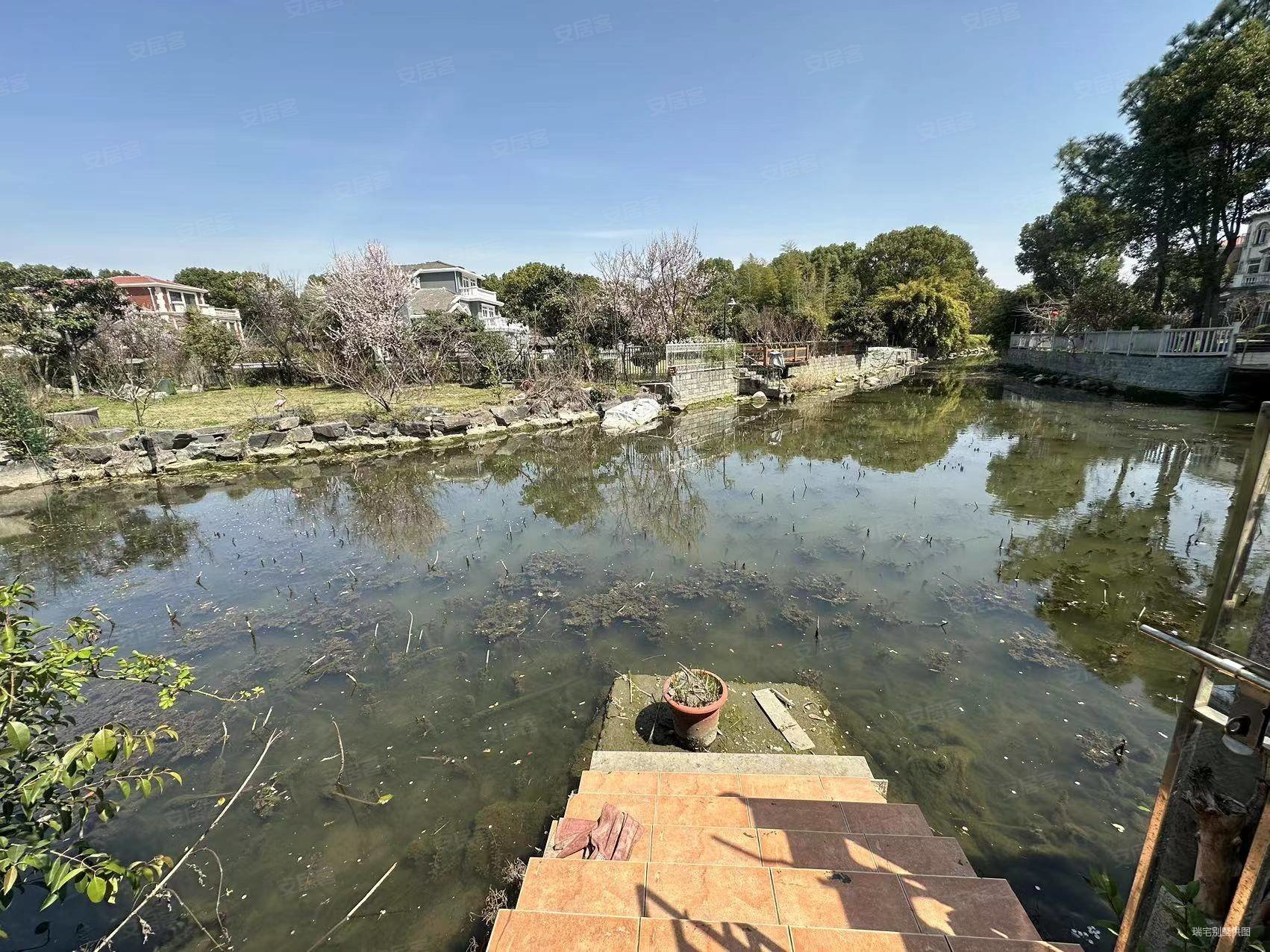大刀来砍 甄选独栋 花园2000平方 双面临河 户型方正,绿洲比华利花园