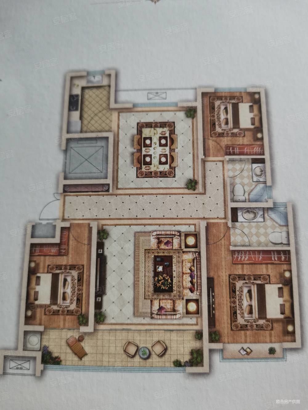 165万买179平,带车位仓库豪华装修,四室,直接入住,青云国际城二手房