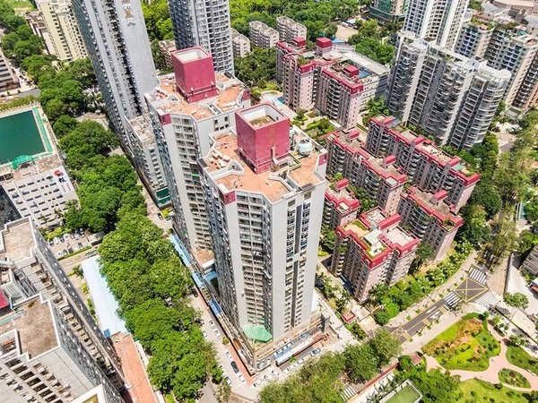 深圳福田景田南景苑大厦景苑大厦 新闻路26楼南向安静 90平两房出租