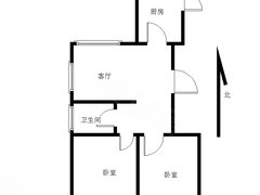 青岛市南燕儿岛路鲁商首府 2室1厅1卫  电梯房 精装修105平米出租房源真实图片