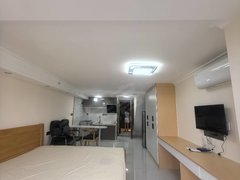 江门台山台城万达广场公寓一房一厅,1300包物业费,领包入住出租房源真实图片