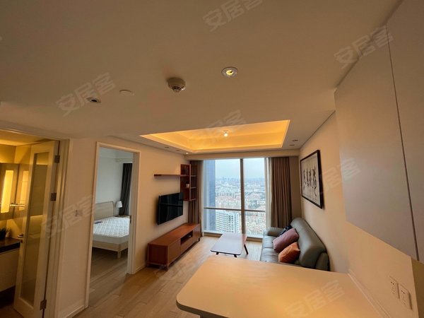 苏州工业园湖西苏悦国际公寓苏悦豪华公寓一室一厅 随时看房照片真实