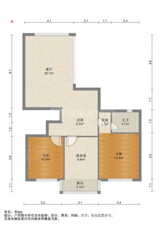 莲花家园5室3厅2卫199.3㎡南北125万