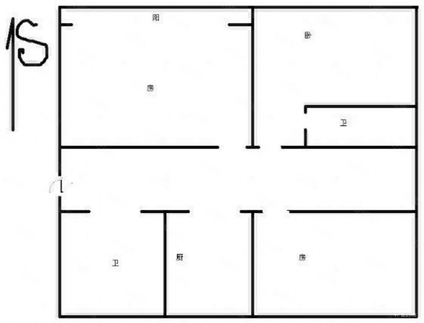 华鼎星城急卖交通便利电梯房南北通透满五双卫