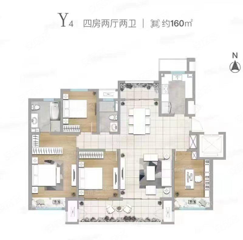 绿都洛阳府品质洋房通透大四室满两年可看房