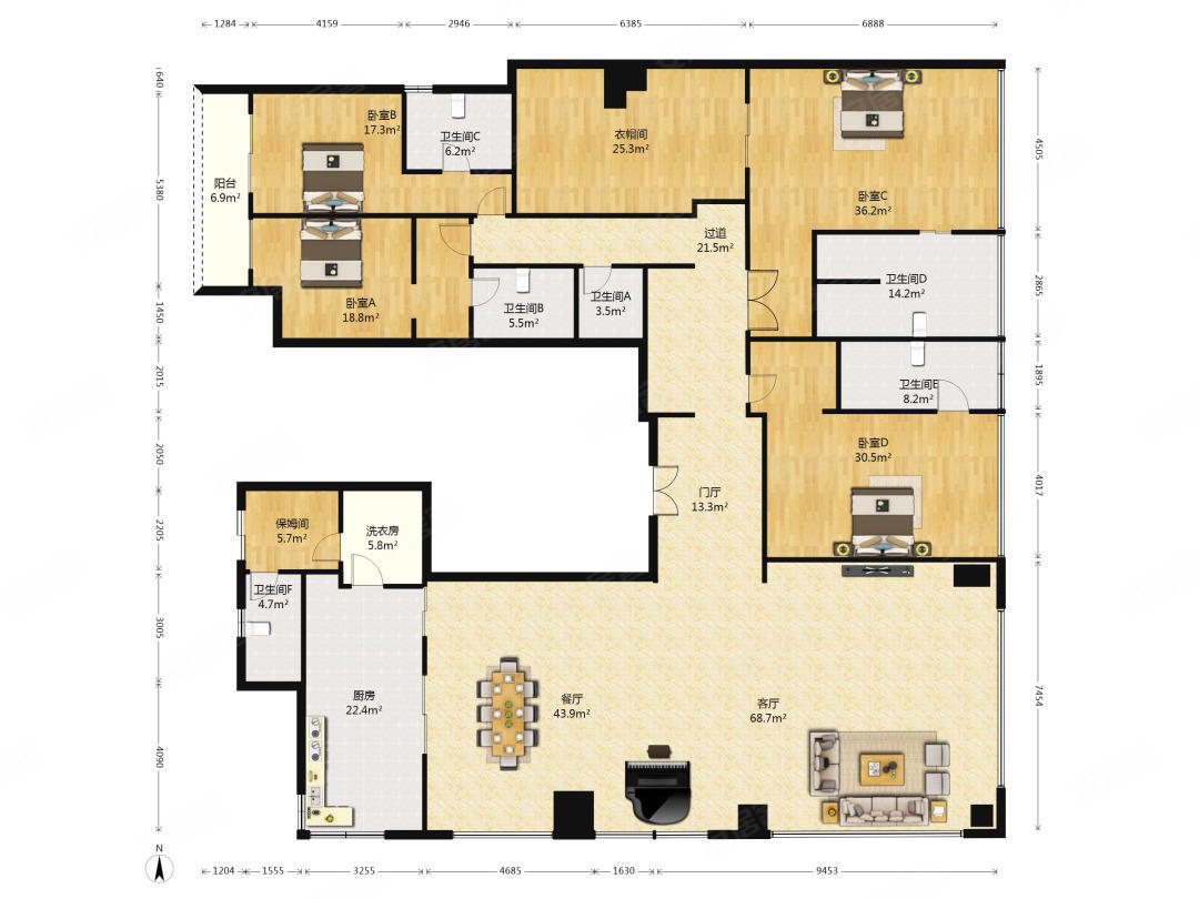 上海房产网>上海二手房>黄浦二手房>外滩/十六铺二手房>绿城黄浦湾>