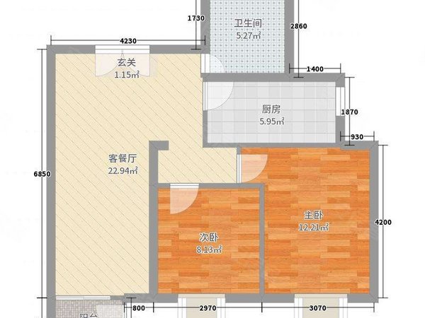 北京朝阳百子湾广华新城合生汇商圈,广华新城二区南向大两居,第一次