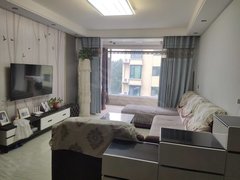 运城盐湖南风广场急租 鑫世纪花园 3室2厅1卫 精装修 128平 电梯房出租房源真实图片