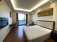 乐山市中高铁站时代青江一居室，干净清爽，生活便利出租房源真实图片