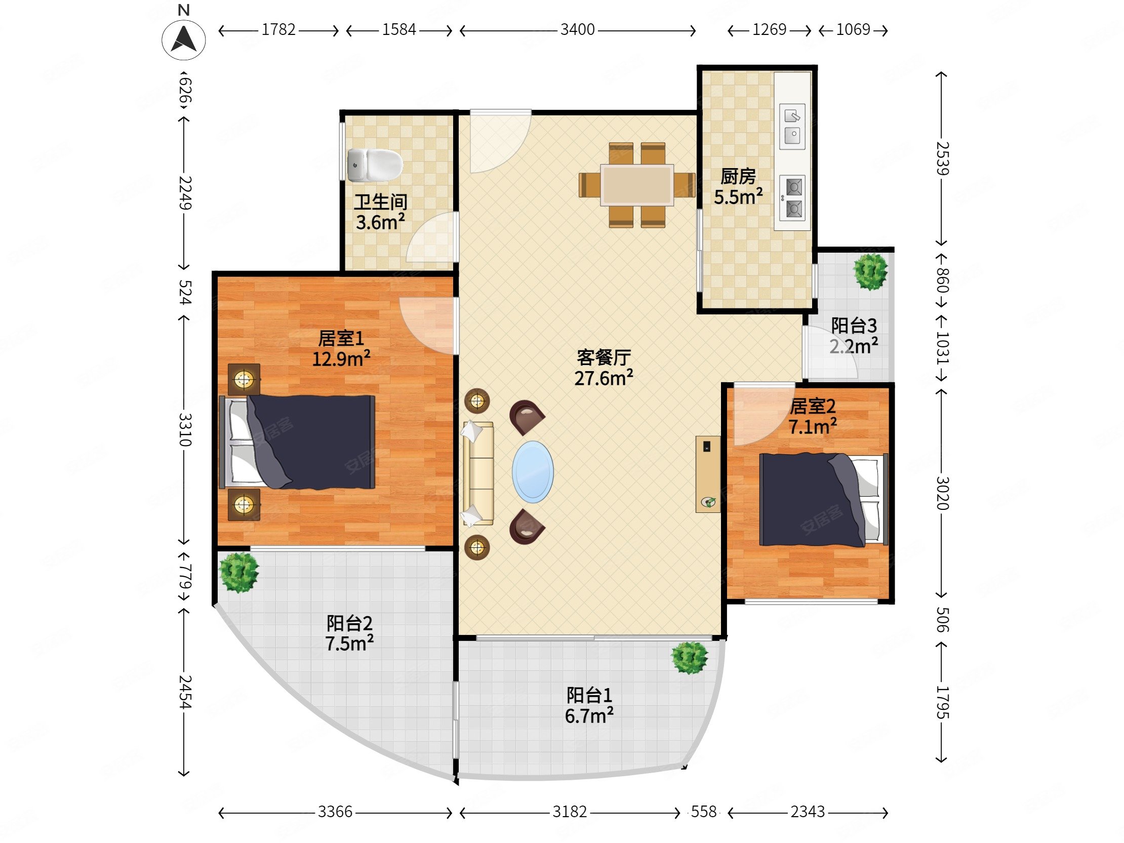 14号线石芽岭地铁旁,双龙报珠朝南看花园