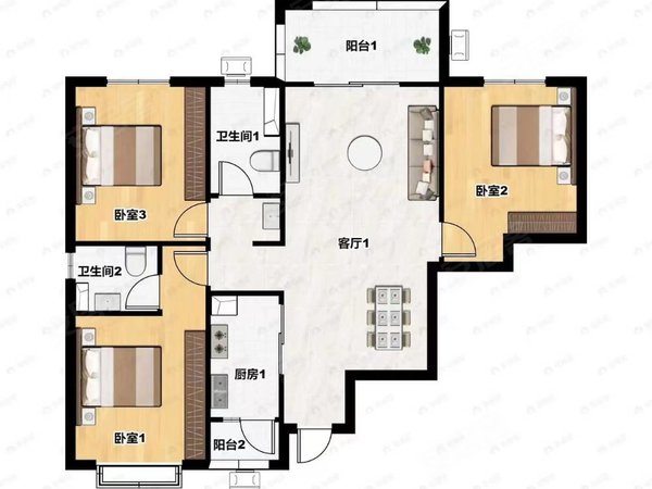 西安西咸新区沣东新城润景怡园月付 云创中心 交通学院 希尔顿酒店 润