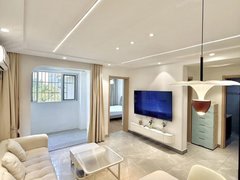 钦州钦南钦南城区市中心 奶油风 一房一厅出租房源真实图片