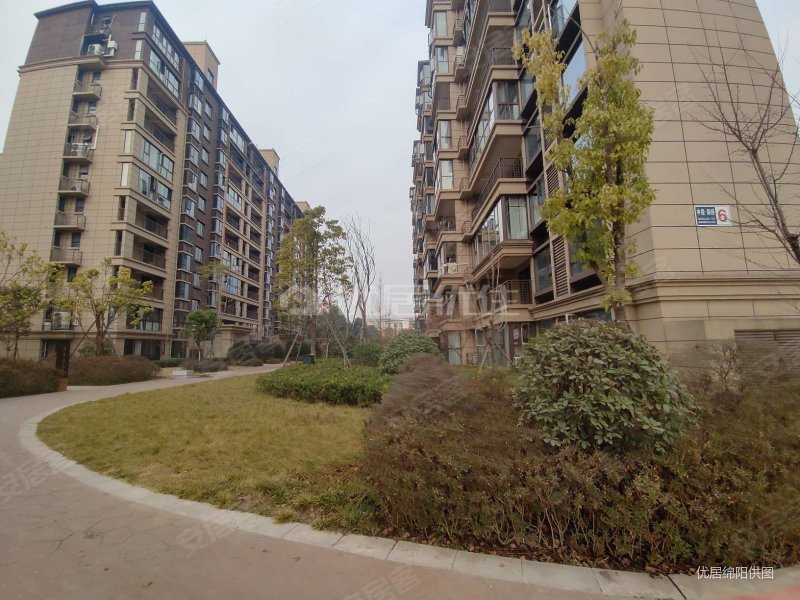 中梁御府电梯房双卫格局板楼正南朝向产权清晰