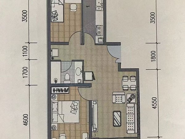 北京海淀苏家坨凤仪佳苑八里海淀区  苏家坨 凤仪8里  大两居   家具