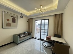 金华婺城湖海塘三路口 一室一厅 带独立大露台民用水电 可月付出租房源真实图片