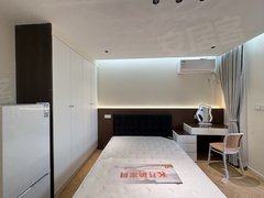 上海闵行颛桥15号线曙建路站，奶油风燃气一室户，可养宠物民用水电，近龙盛出租房源真实图片