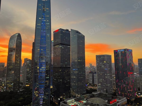 广州天河珠江新城中领峰w酒店 合景领峰 现代轻奢风 南北通透出租房源