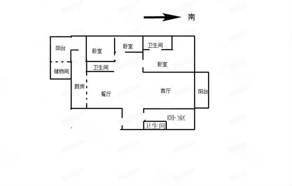 德润朗悦湾5室2厅3卫236.7㎡西南315万