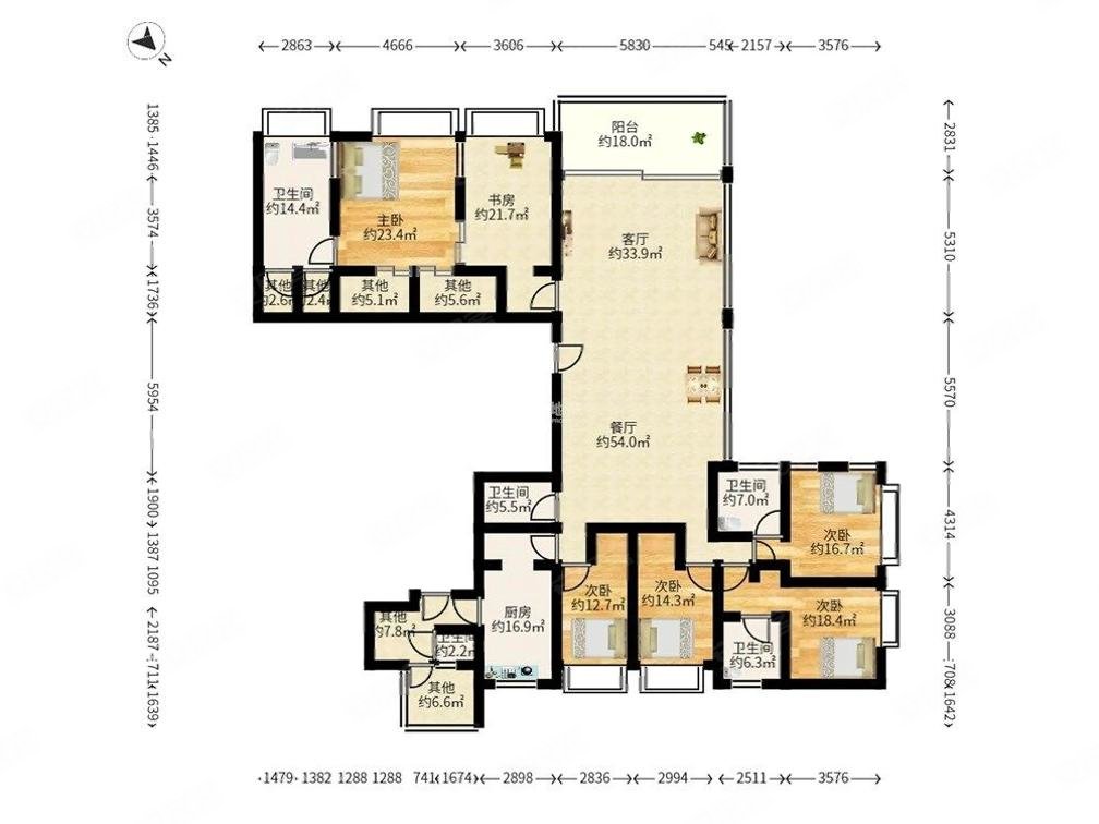 新天鹅堡一二期