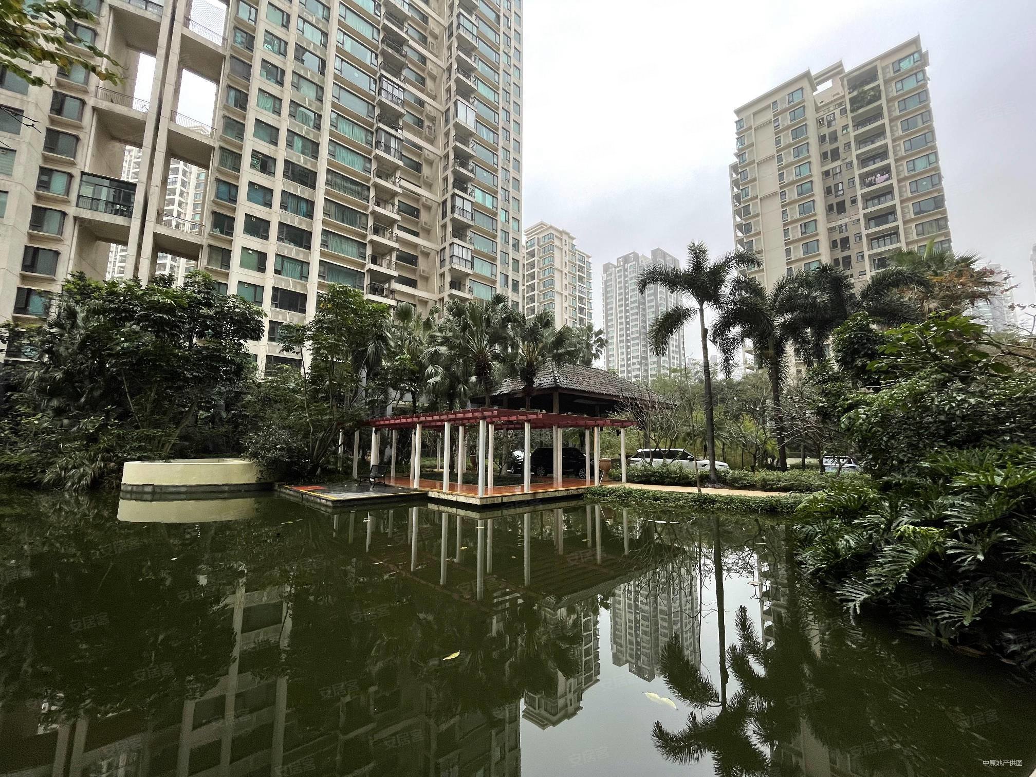 华发新城三期顶楼复式,一线河景!