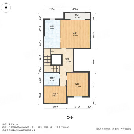 美克嘉美湾(别墅)5室3厅4卫342.55㎡南北451.9万