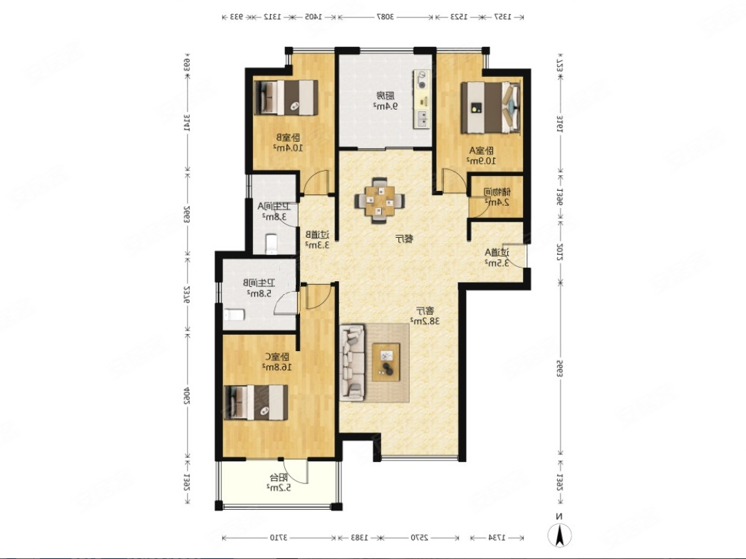 西安房产网>西安二手房>长安二手房>富力城二手房>富力城(南区)>1047